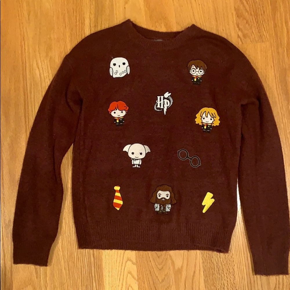 Harry Potter Cartoon Sweater
